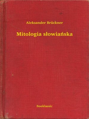 cover image of Mitologia słowiańska